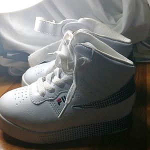 Kids Fila sneakers size 9